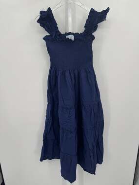 Hill House Navy Blue Ellie Nap Dress Small